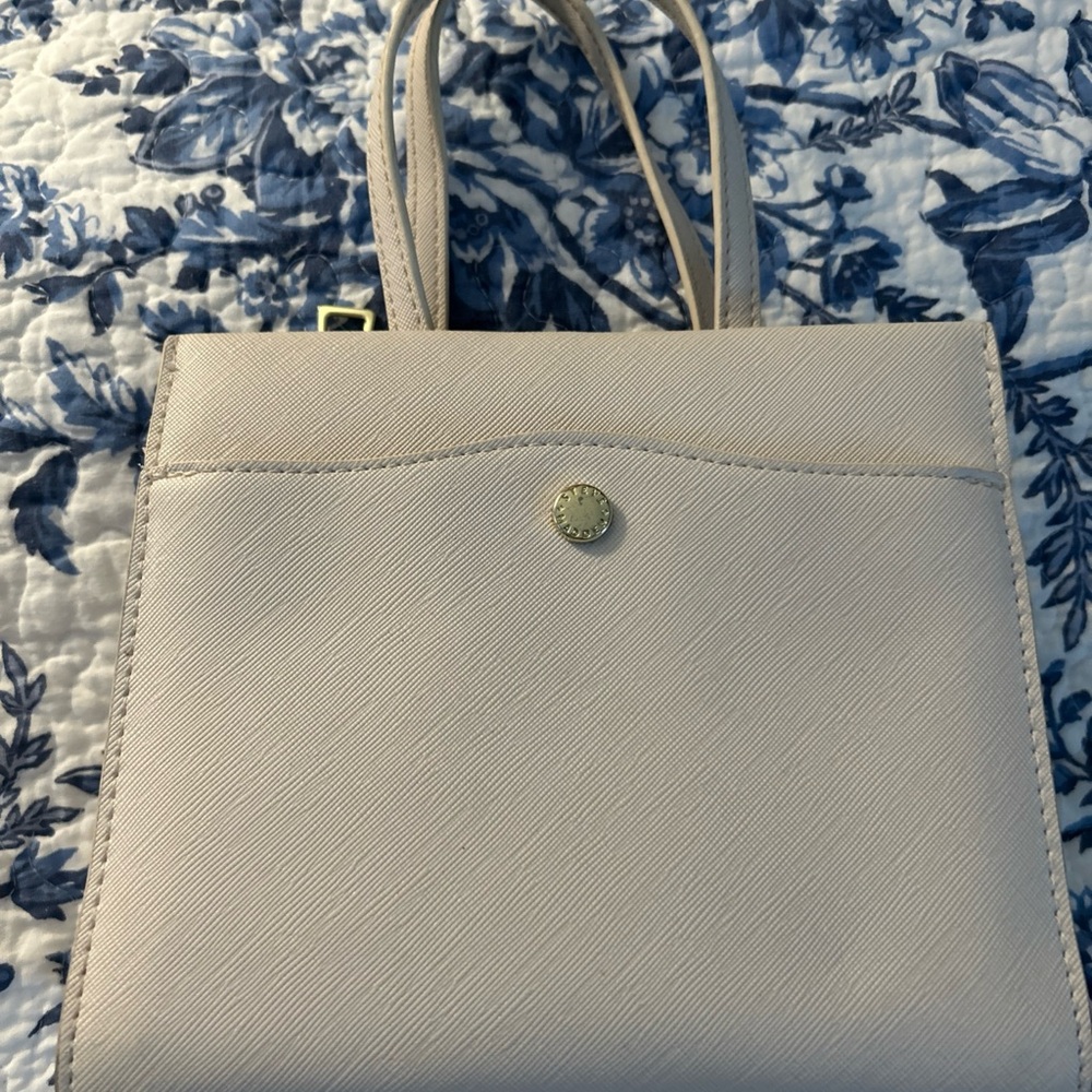 Elegant Cream Handbag by Steve Madden
